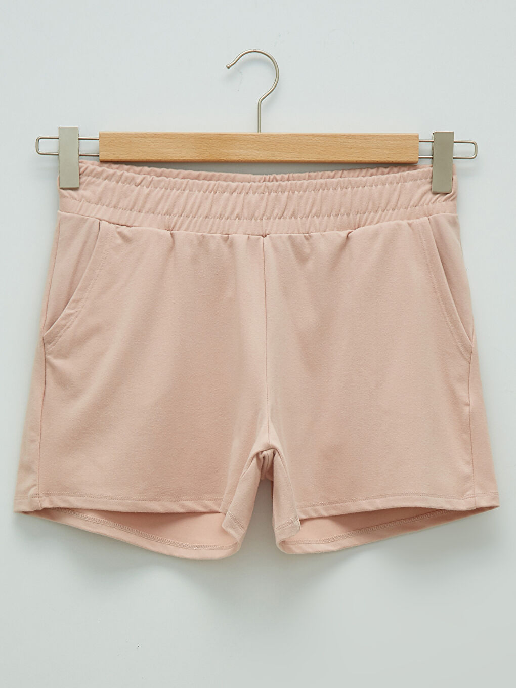 XSIDE ACTIVE Elastic Waist Flat Pocket Detailed Women's Sports Shorts -S1L053Z8-MQW