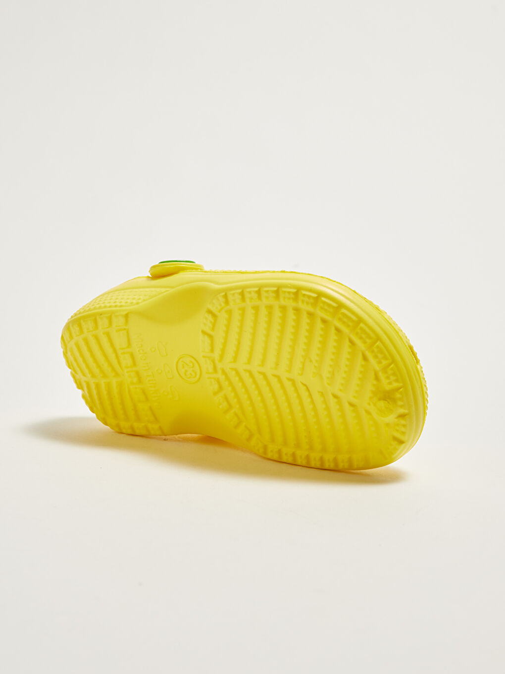 Sarı Patch Detaylı Erkek Bebek Plaj Sandaleti-2