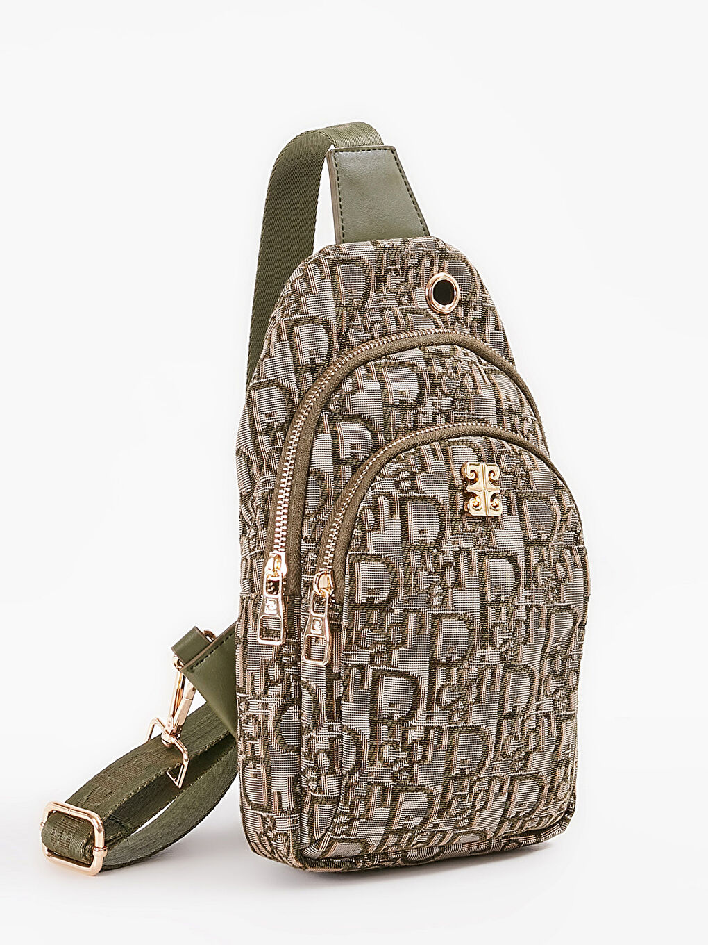 Žena ZELENA Torba preko ramena-3