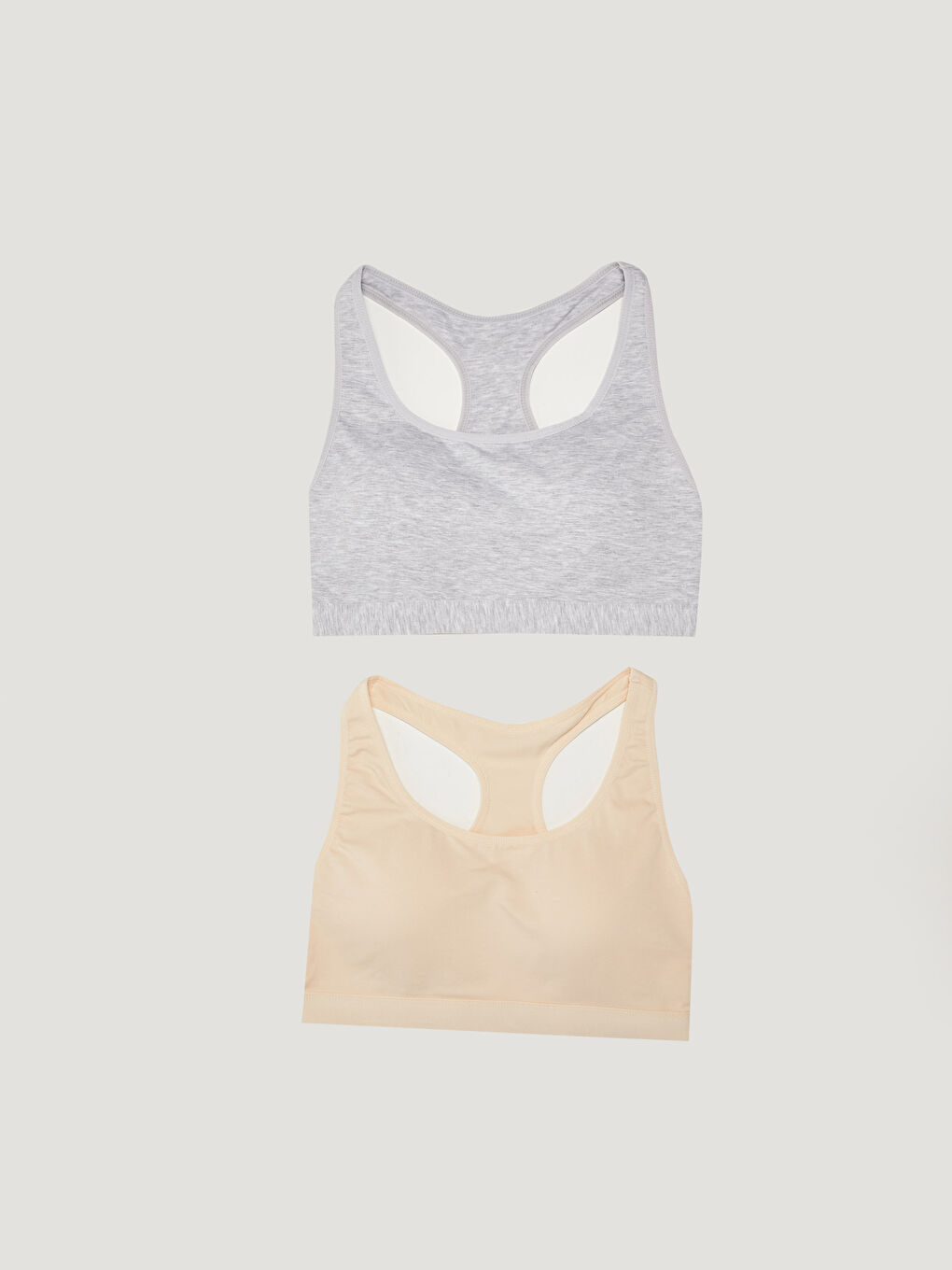 Pembe Balensiz Düz Büstiyer 2'li Paket