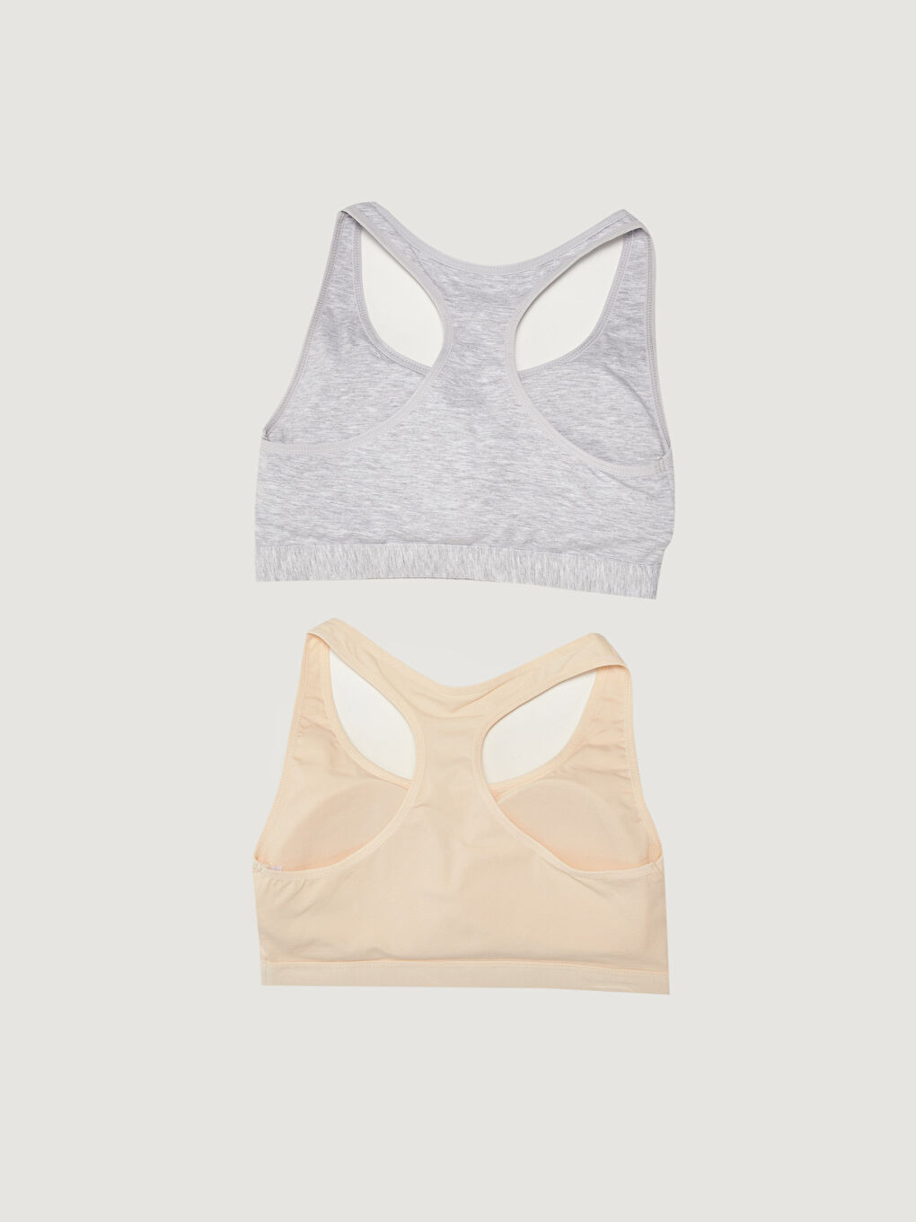 Pembe Balensiz Düz Büstiyer 2'li Paket-1