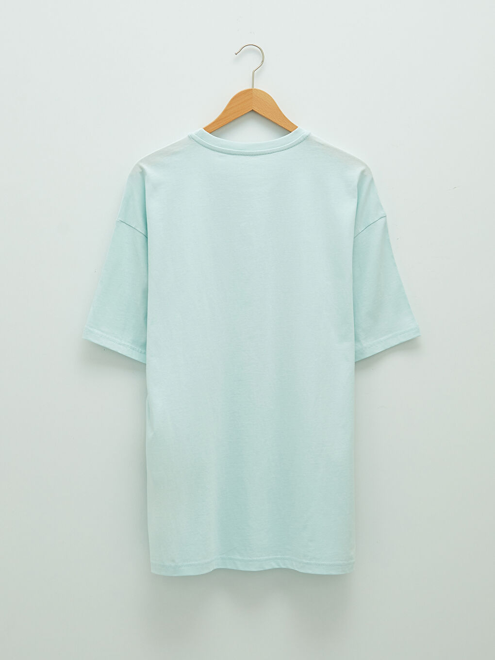 Oversize Crew Neck Short Sleeve Printed Jersey Men's T-Shirt-6