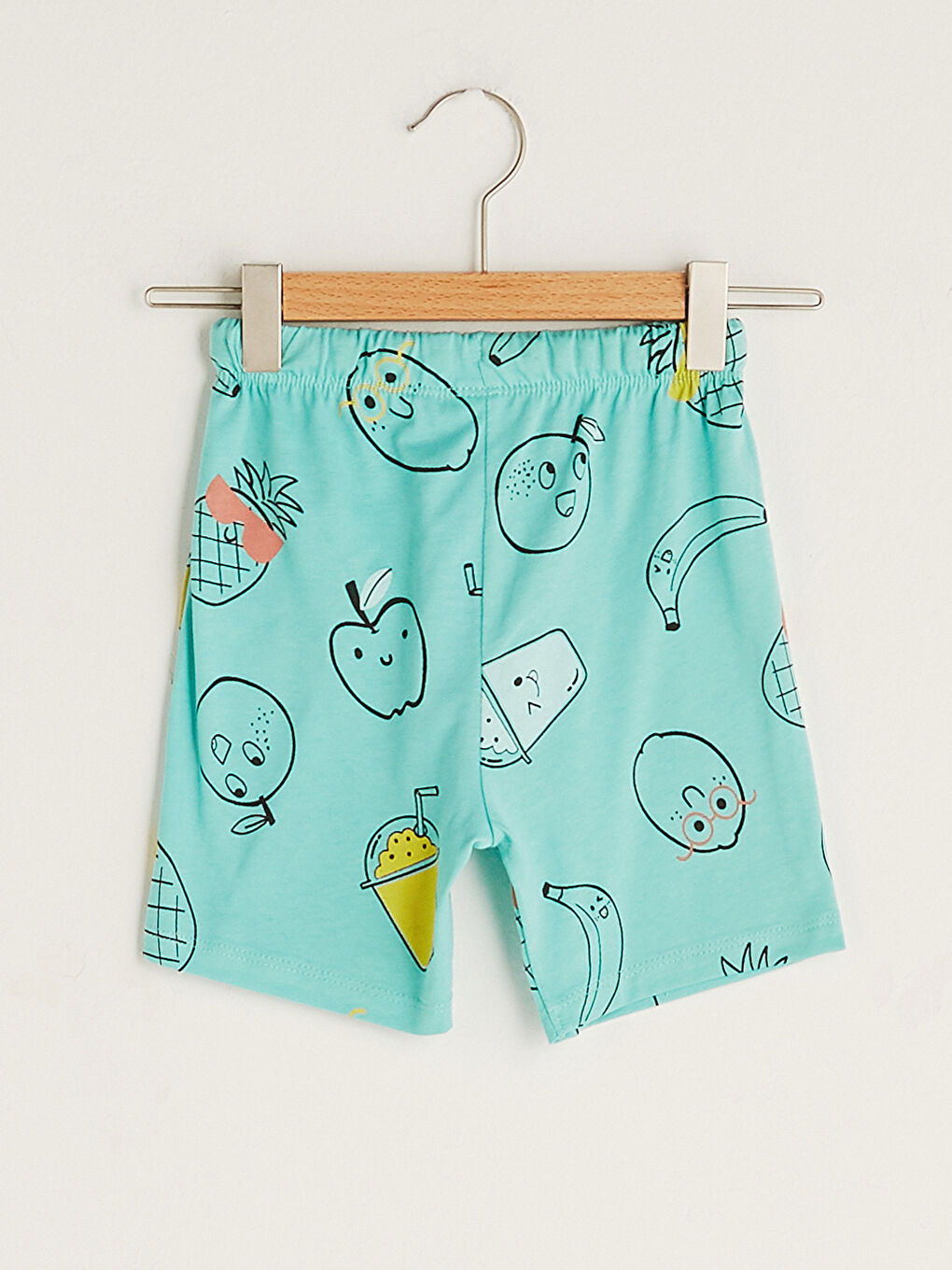 Shorts Bébé Garçon En Coton Imprimé Avec Taille Élastique-1