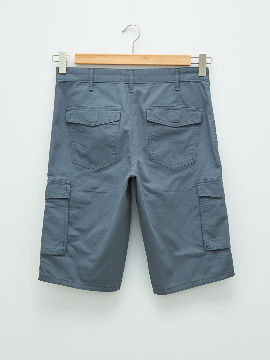 Standard Fit Mens Gabardine Cargo Shorts -S1L849Z8-DF0