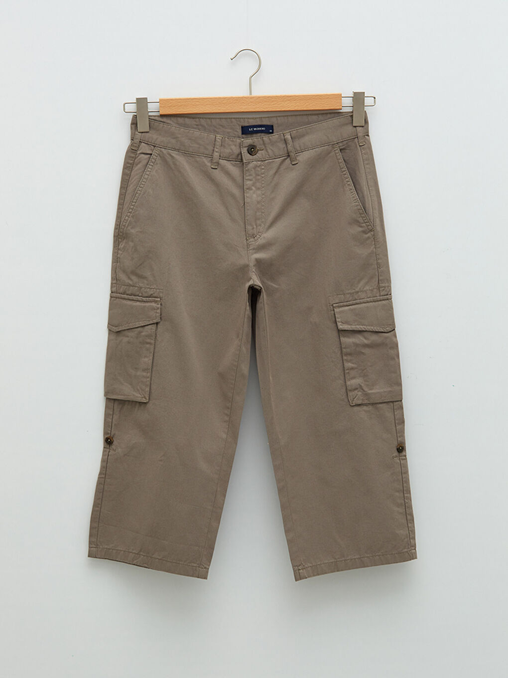 Regular Fit Men's Cargo Shorts-5