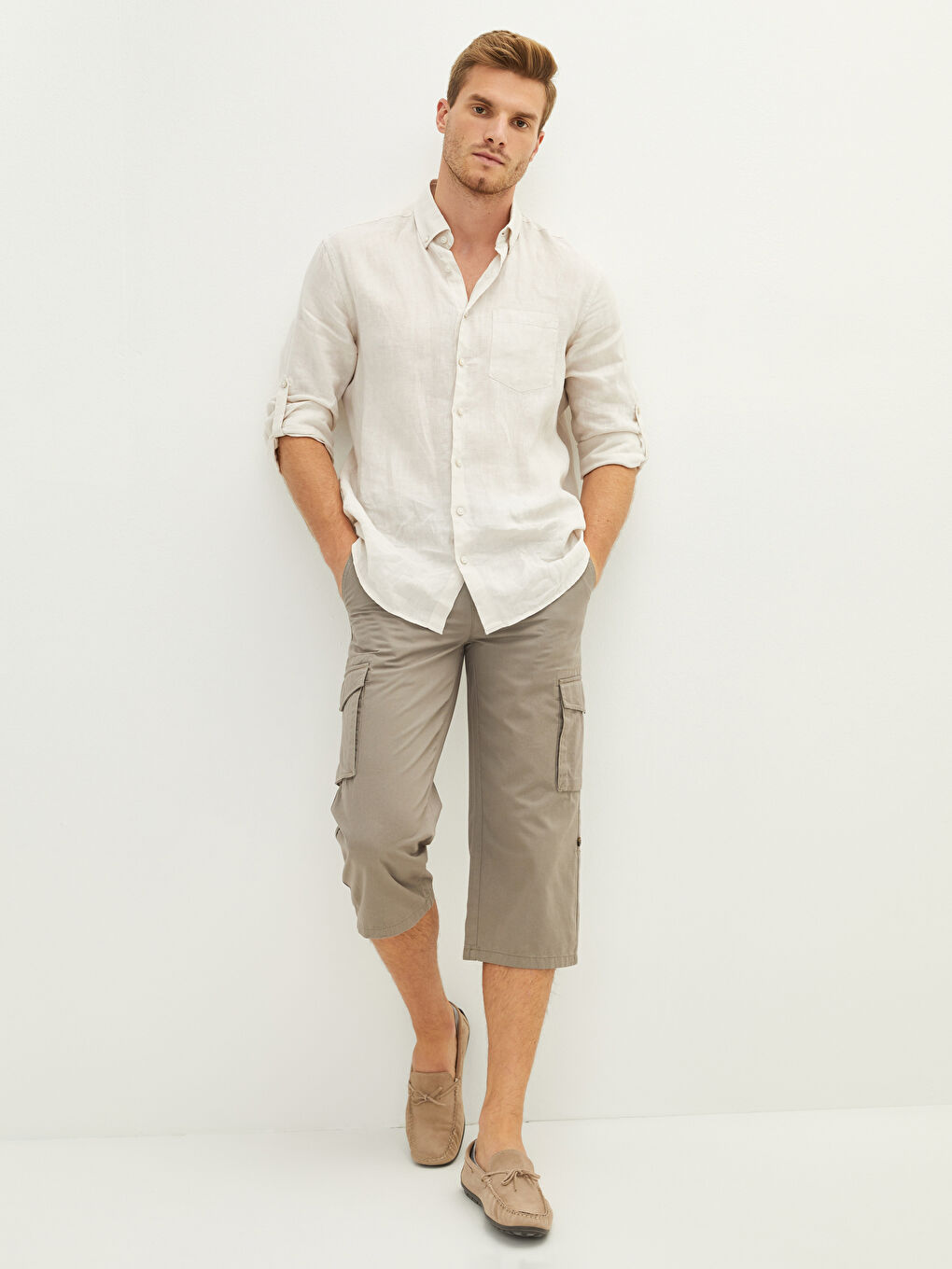 Regular Fit Men's Cargo Shorts