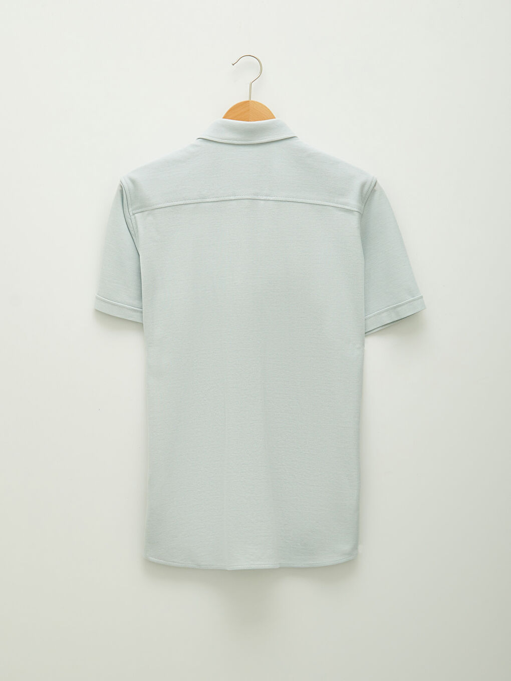 Рубашка Мужская Слим Фит С Коротким Рукавом Из Хлопка-6