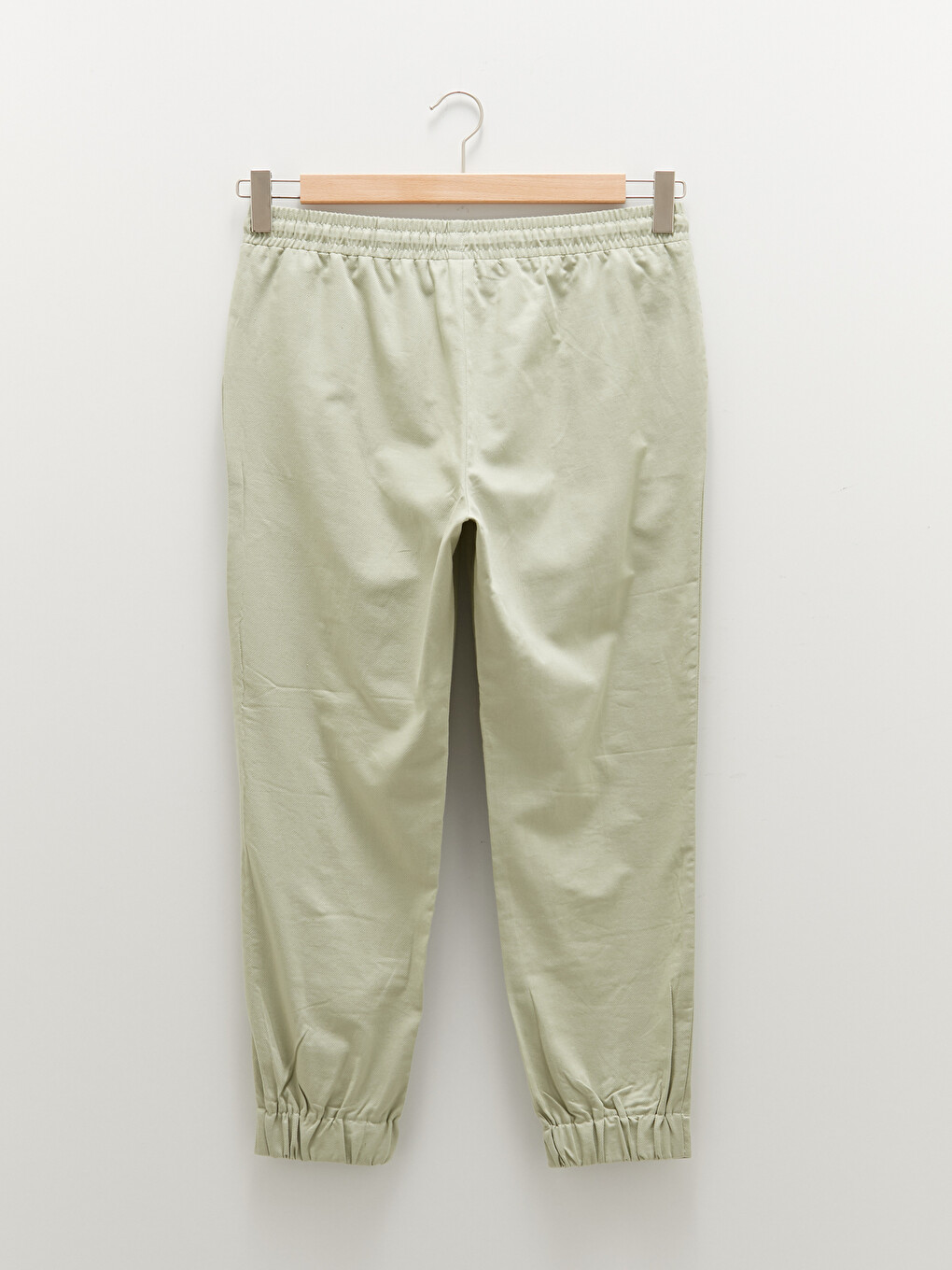 Elastic Waist Straight Pocket Detailed Maternity Jogger Pants-5