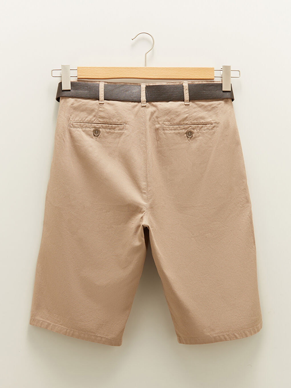 Standard Pattern Men's Bermuda Belt Shorts-7