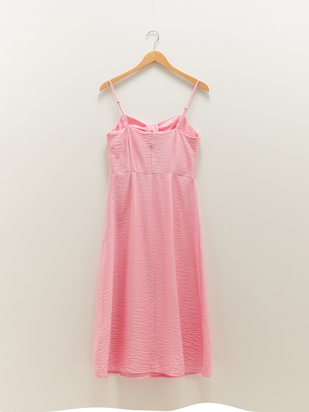 Women's Sweetheart Neck Plain Dress-7