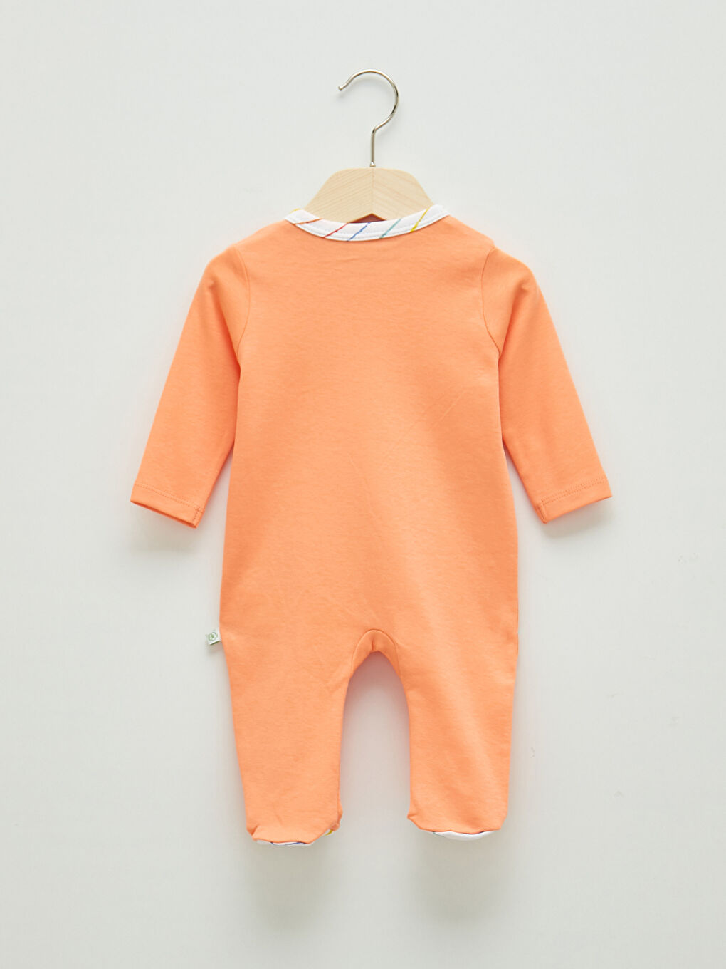 سلوبيت أطفال مطبوع كم طويل بياقة دائرية للجنسين-1