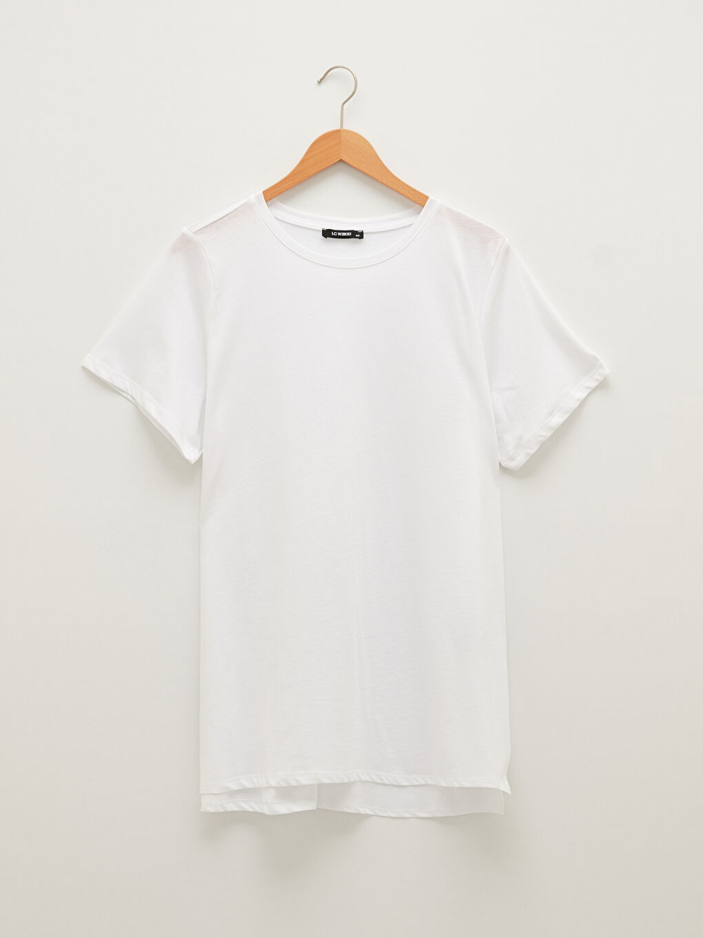 T-Shirt Pour Femmes Grande Taille Col Rond Coupe Droite Manches Courtes-11