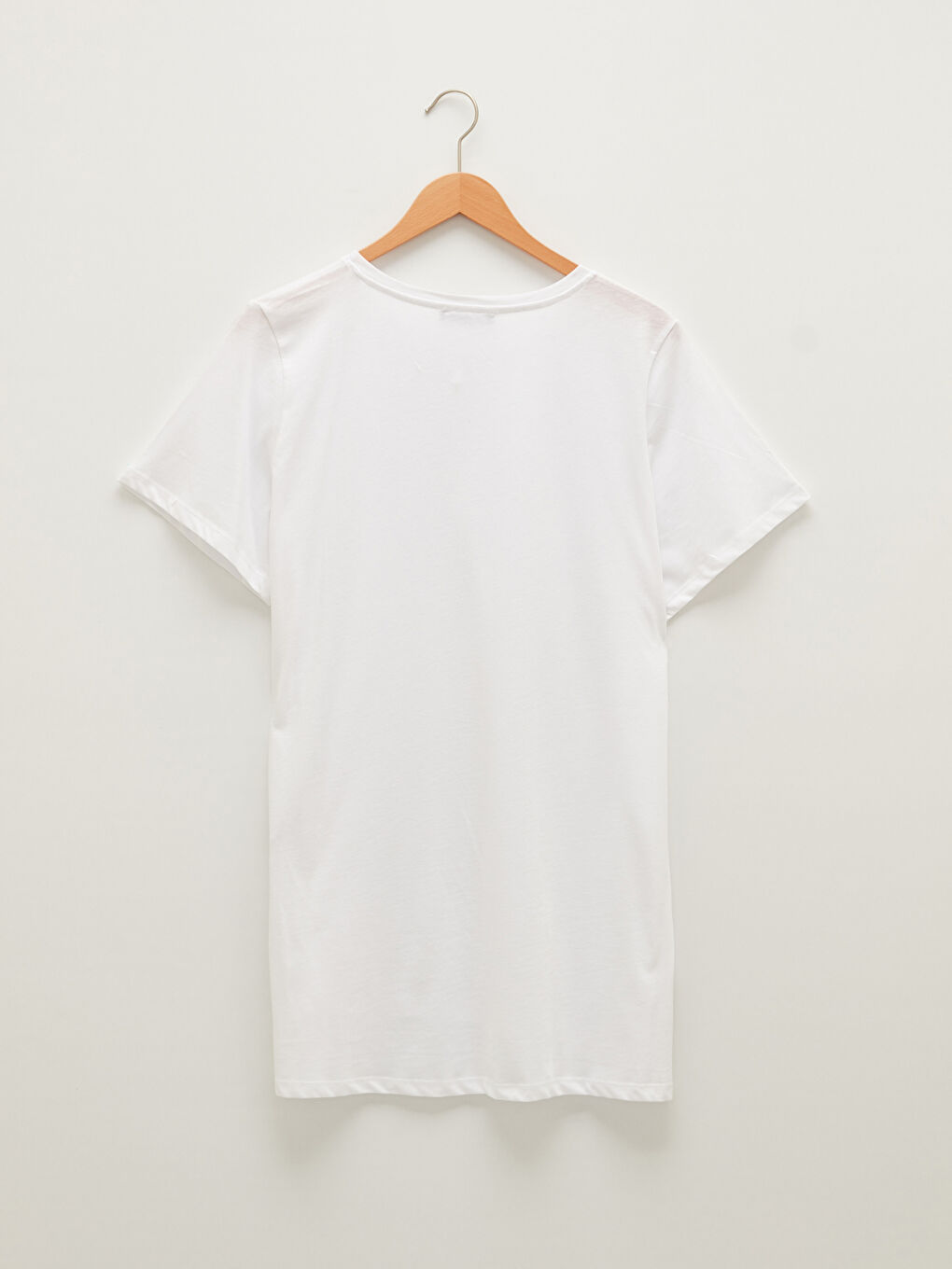 T-Shirt Pour Femmes Grande Taille Col Rond Coupe Droite Manches Courtes-12