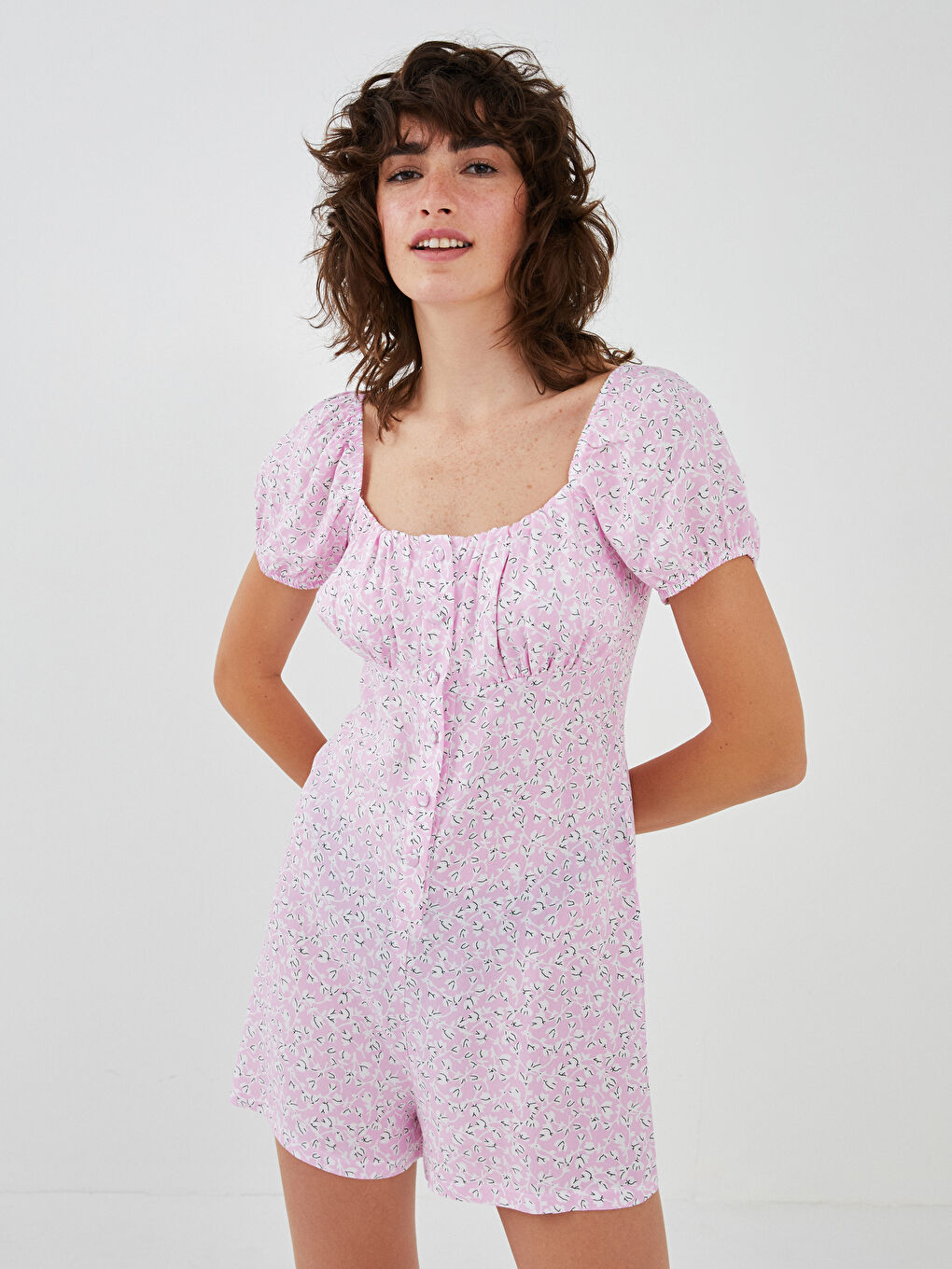 Woman PINK Jumpsuit -S1LG67Z8-G8E