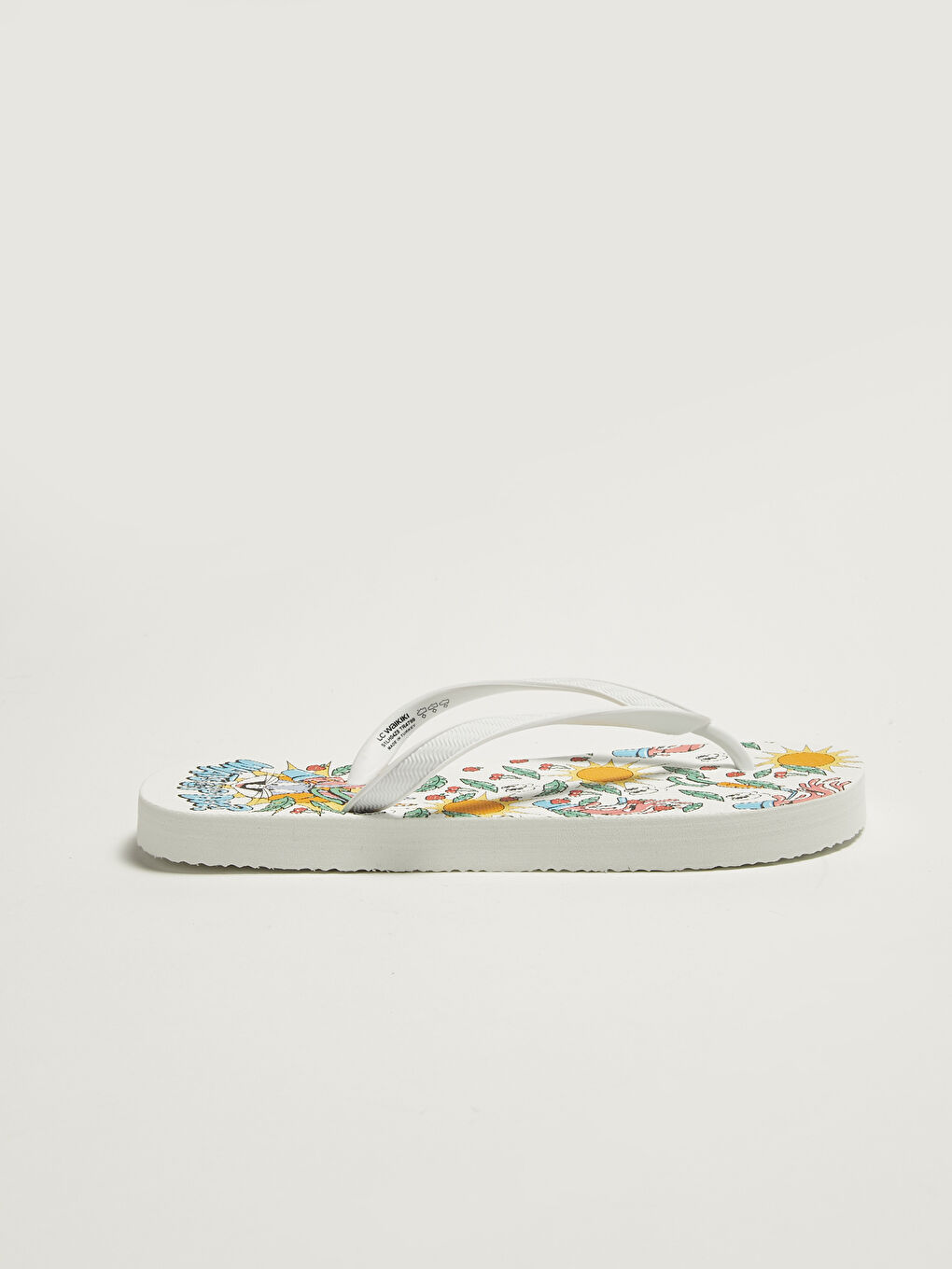 LCW STEPS Bugs Bunny Printed Flip-Flops Women's Beach Slippers -S1LH04Z8-F9C