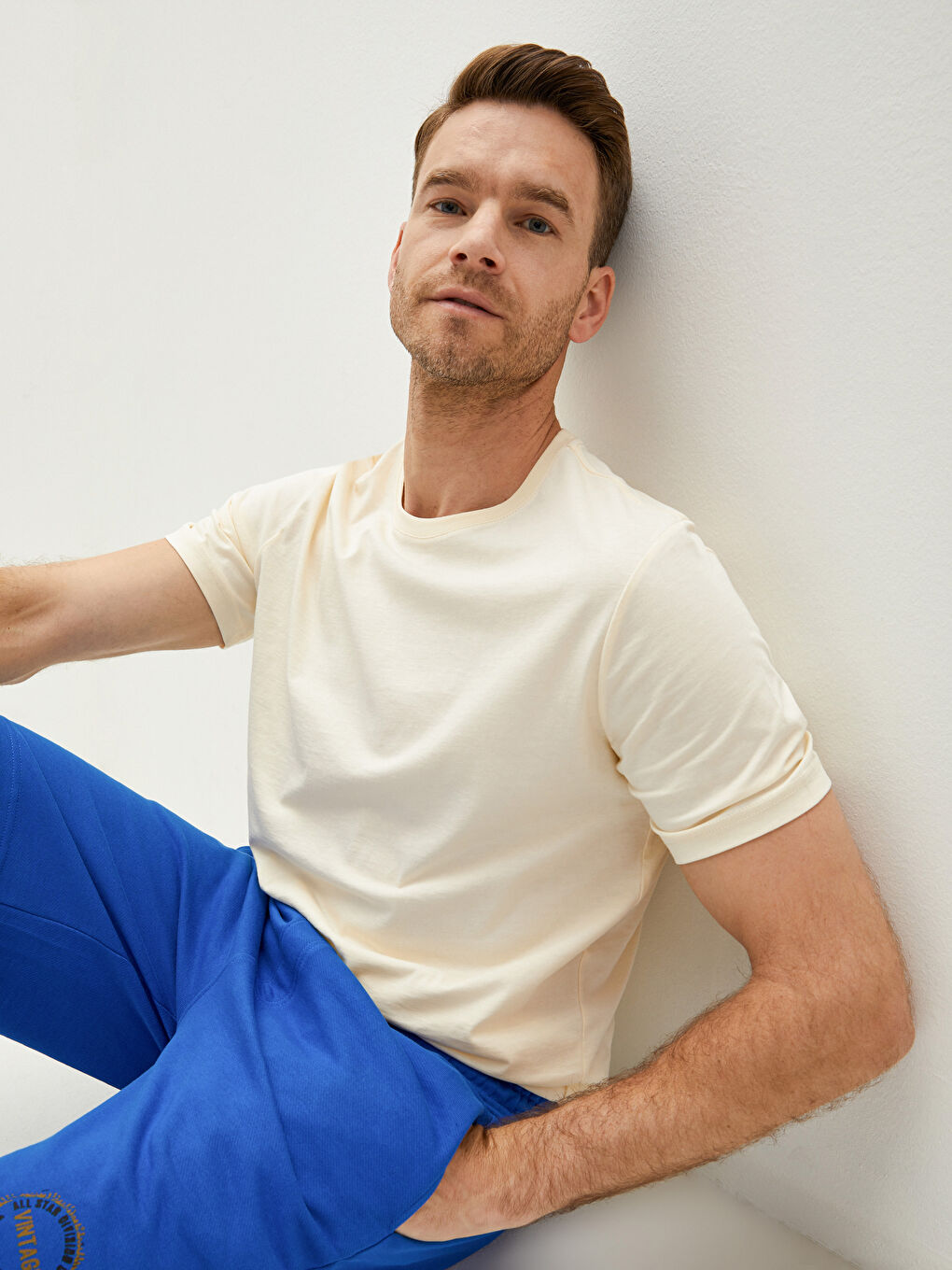 Regular Fit Men's Roller Shorts-2