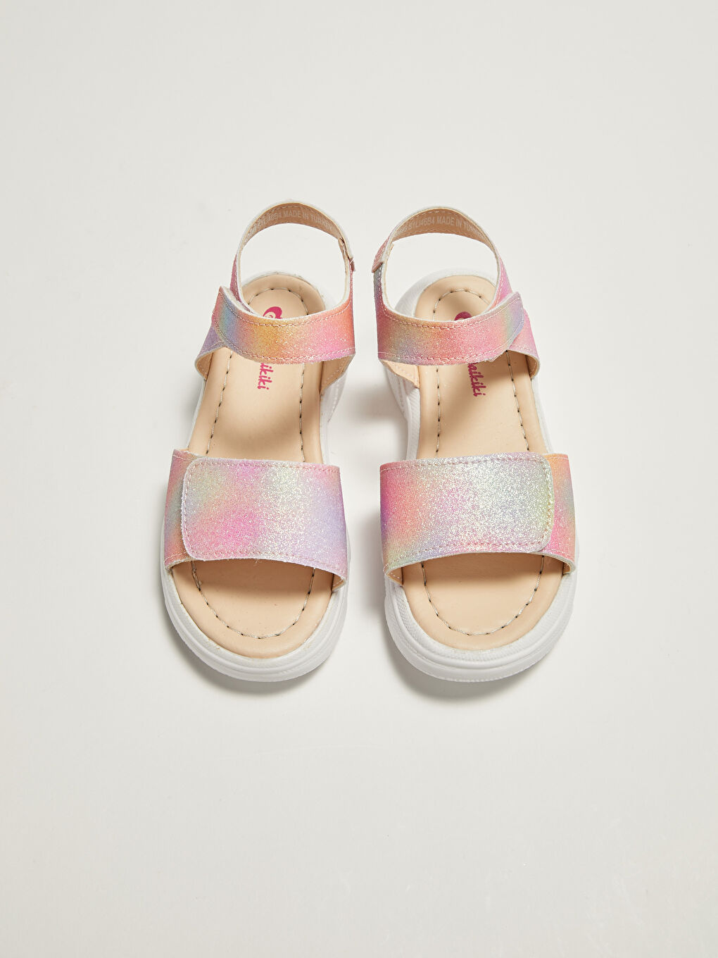 Sandales Filles à Bride Unique avec Fermeture Crochet et Boucle-2