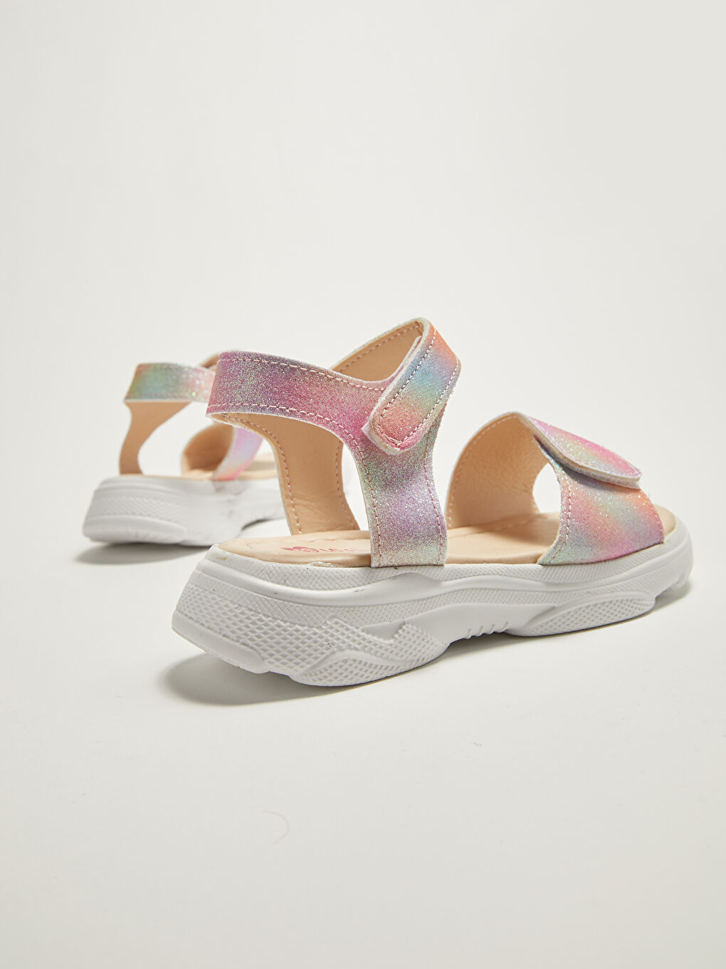 Sandales Filles à Bride Unique avec Fermeture Crochet et Boucle-4