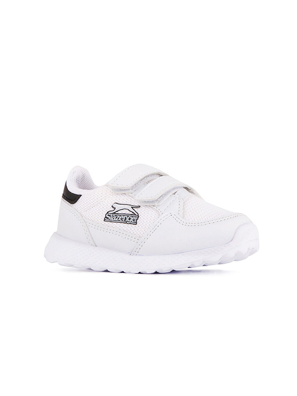 حذاء رياضي للأولاد الرضع بتفاصيل شبكية وشريط لاصق-1