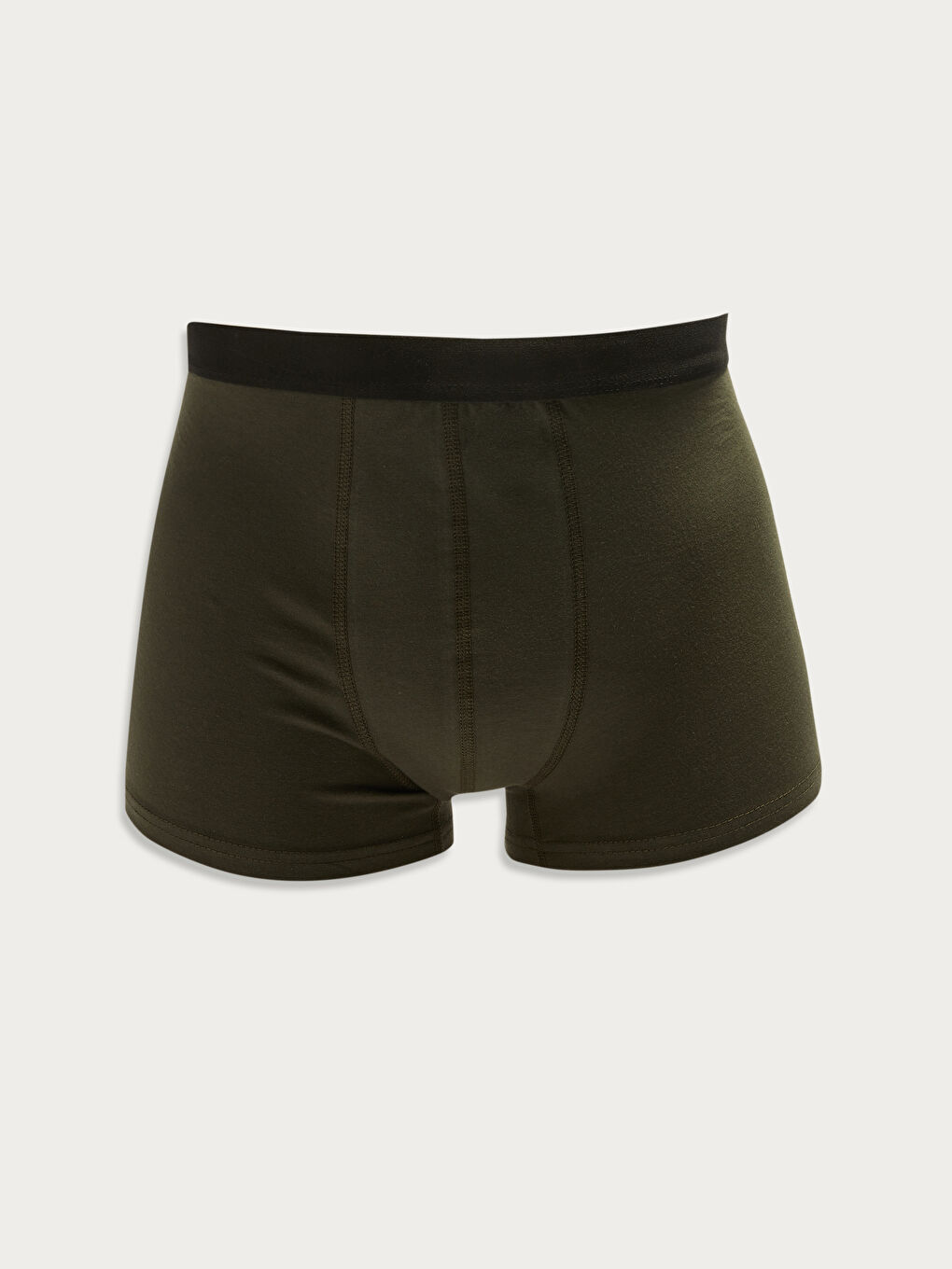 Karışık Standart Kalıp Pamuklu Esnek Erkek Boxer 3'lü-1