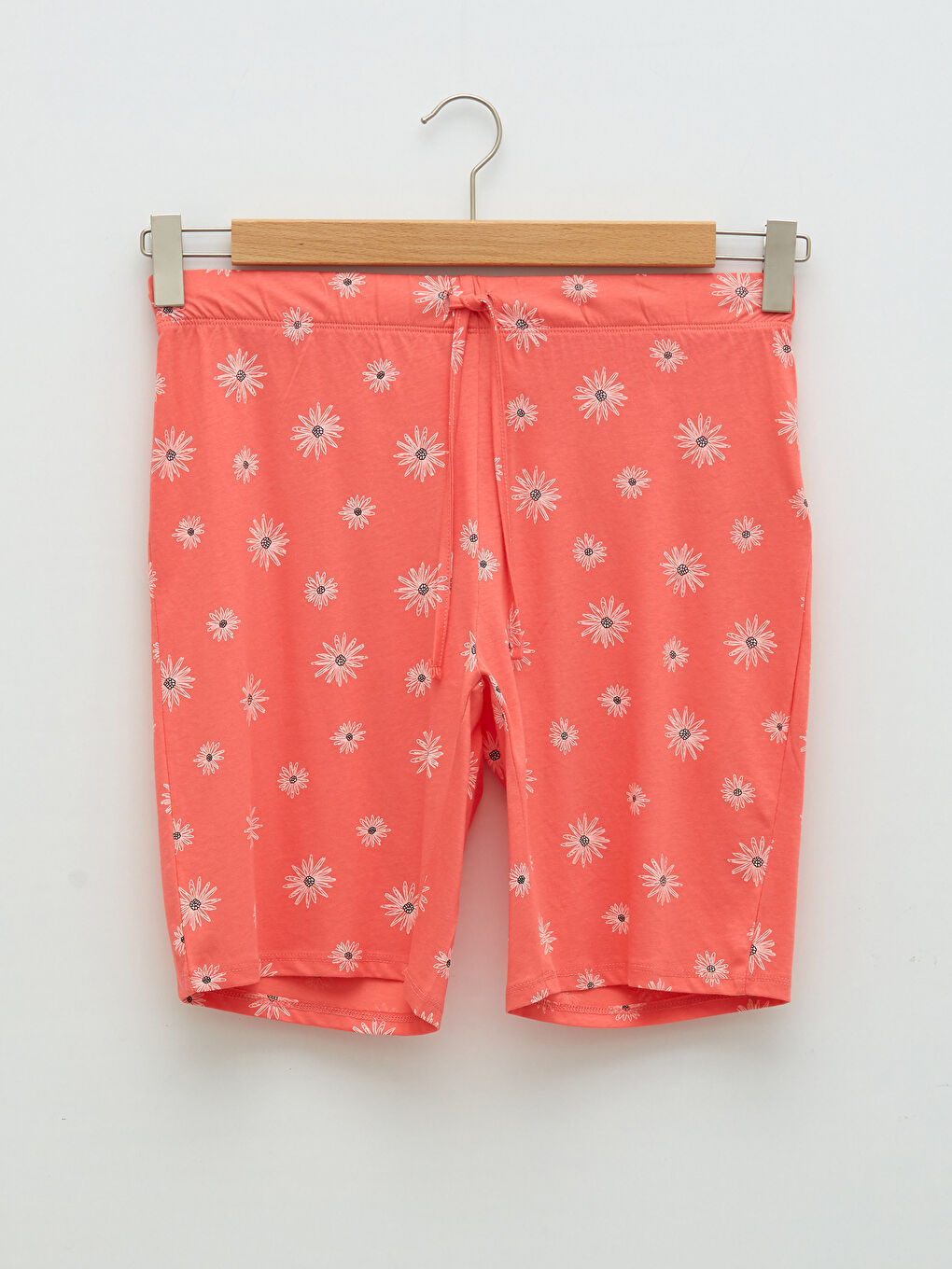 LCW DREAM Rundhalsausschnitt Gerade Kurzarm Mutterschaft Shorts Pyjama-Set -S1LN24Z8-LR8