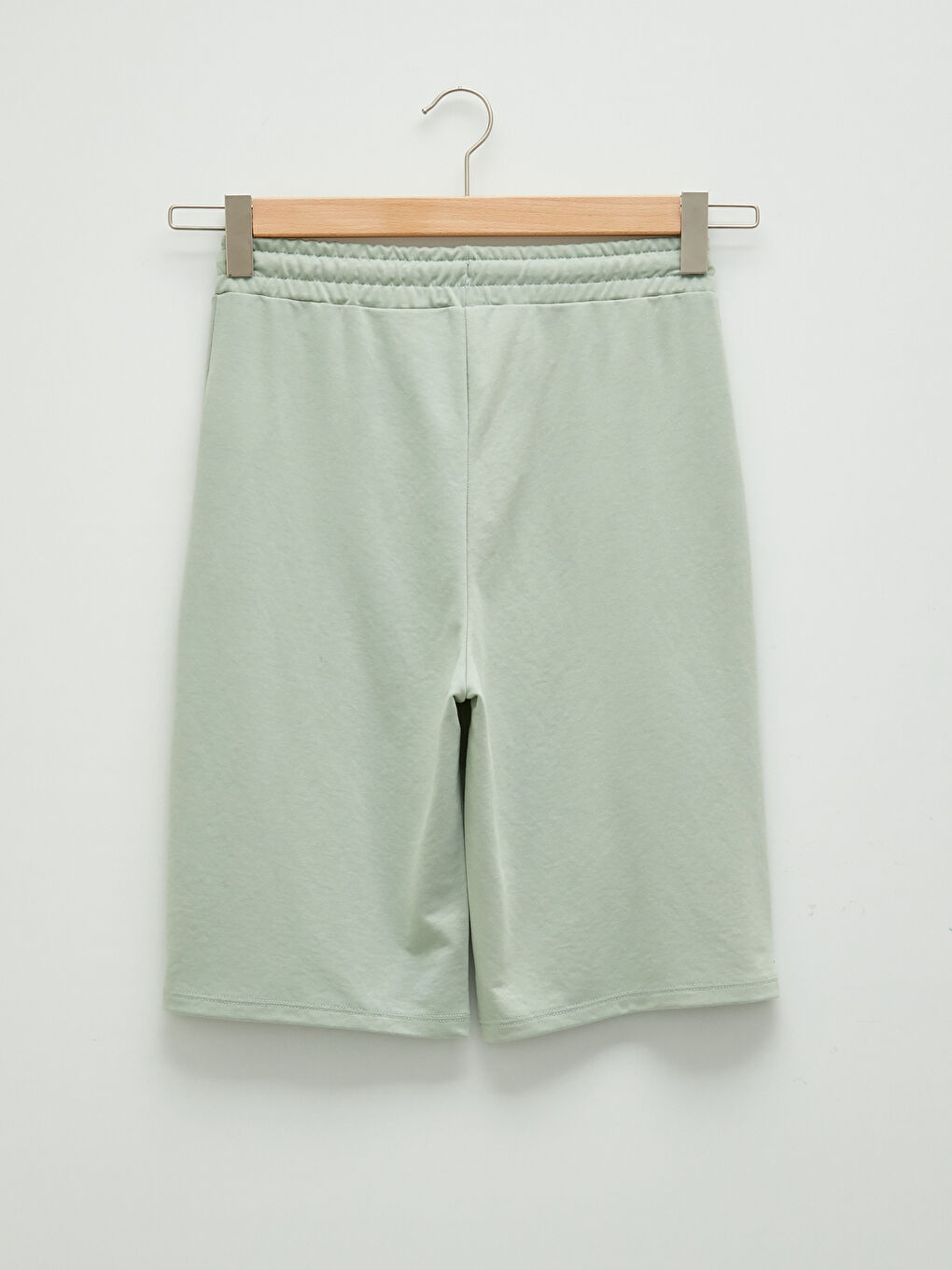 Short Maternité Détail Poches Droites Taille Élastiquée-5