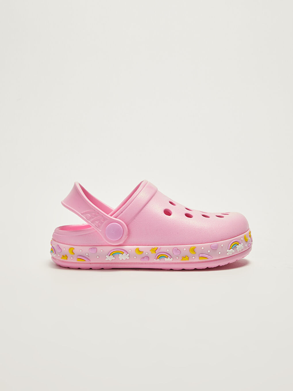 Pathc Detailed Girls' Sandals-1