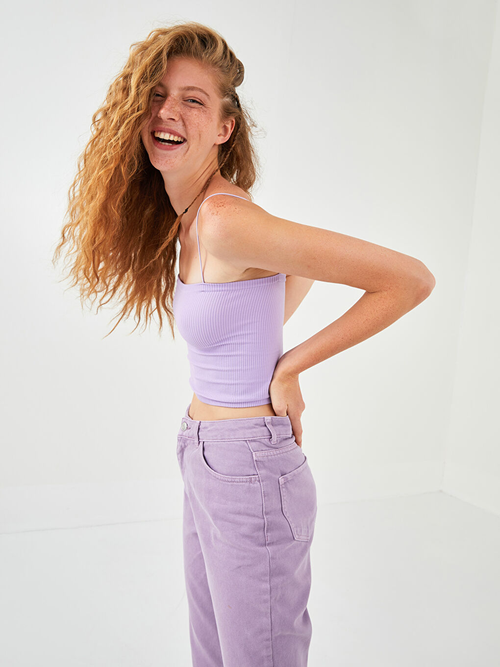 Ženski Uski Top sa Tankim Kaiševima-2