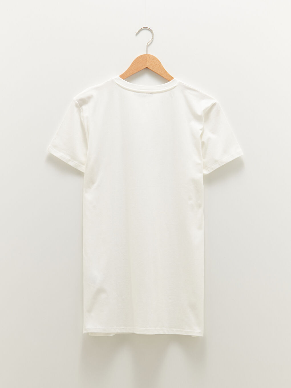 Crew Neck Printed Short Sleeve Women's Tunic-6