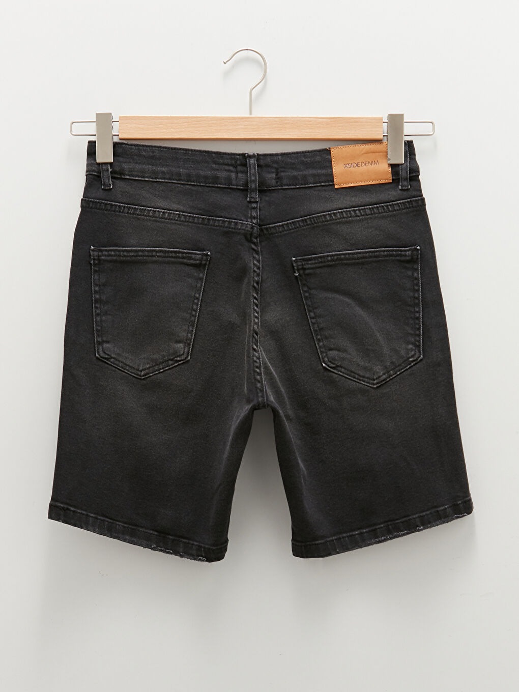 شورت جينز رجالي بقصة عادية-5