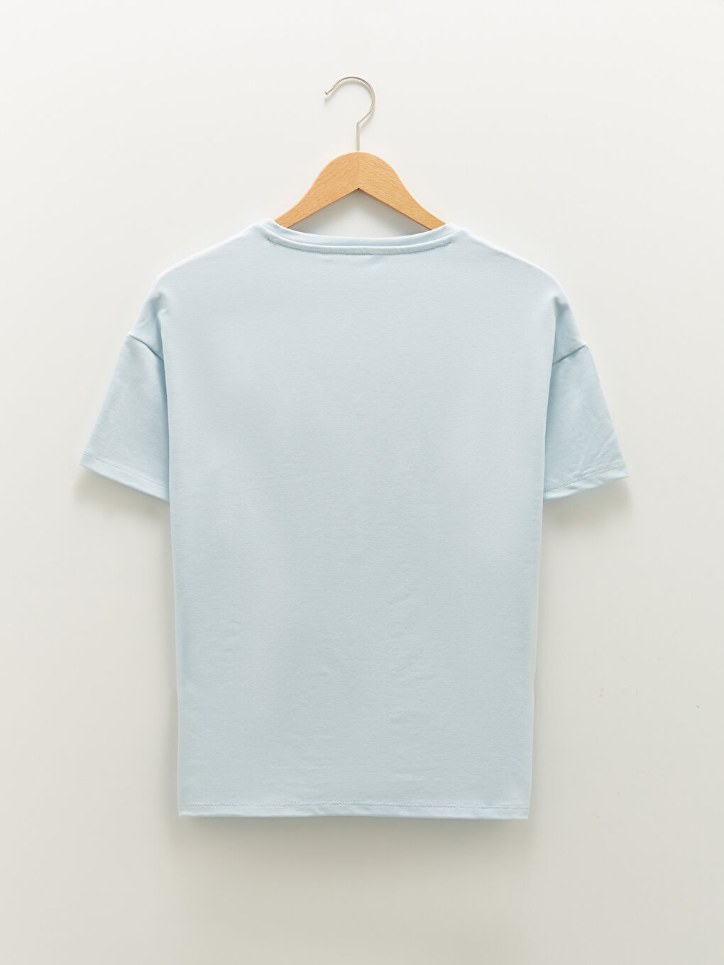 LCW Vision V-Neck Straight Short Sleeve Women's Crop -S1LR35Z8-GA8