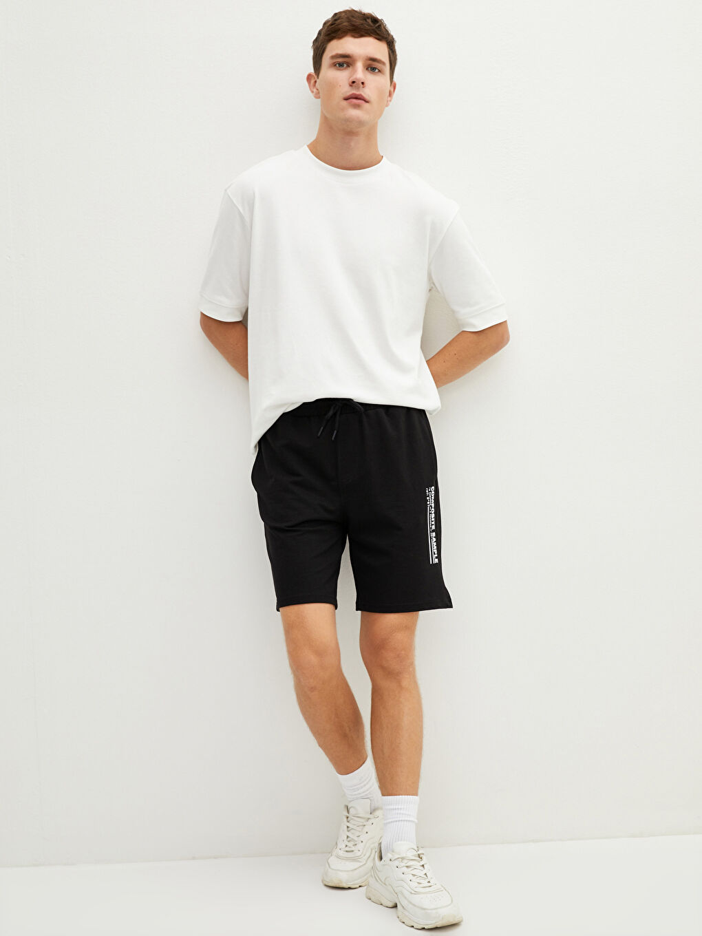 شورت رجالي محبوك بقصة رفيعة-2