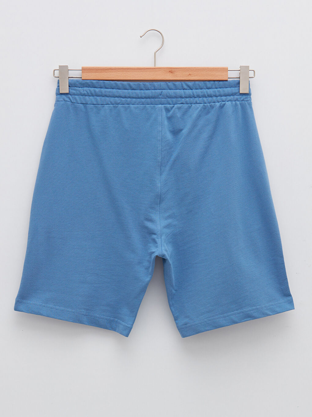 Mavi Standart Kalıp Örme Erkek Şort-6