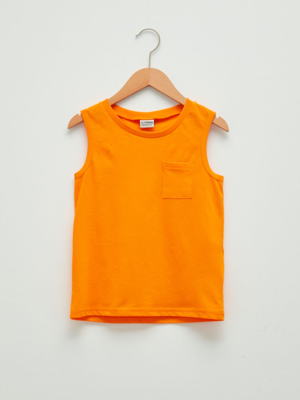 Crew Neck Basic Boys' Vest