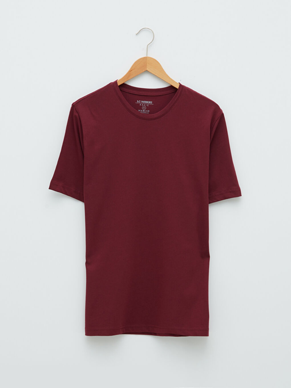 تيشيرت رجالي كم قصير ياقة دائرية قطن ممشط - عبوة من 3 قطع-13