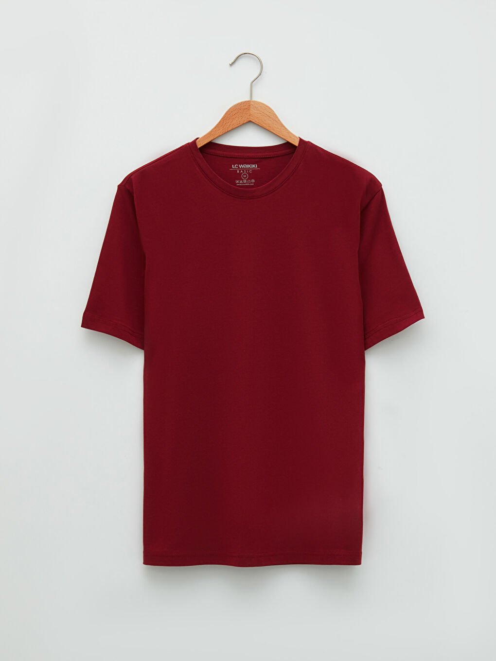 Tricou pentru Bărbați cu Guler Rotund, Mânecă Scurtă, din Bumbac Pieptănat, Pachet de 3-5