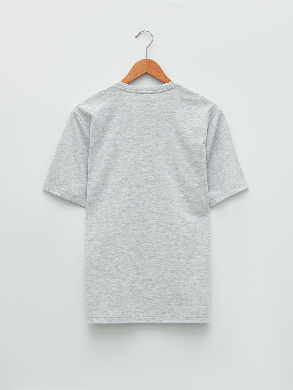 Tricou pentru Bărbați cu Guler Rotund, Mânecă Scurtă, din Bumbac Pieptănat, Pachet de 3-10