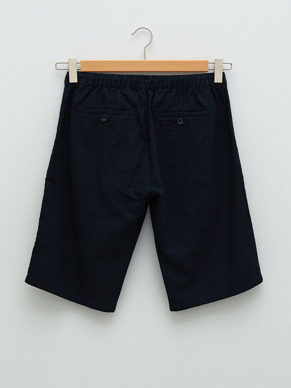 Lacivert Geniş Kalıp Erkek Şort-6