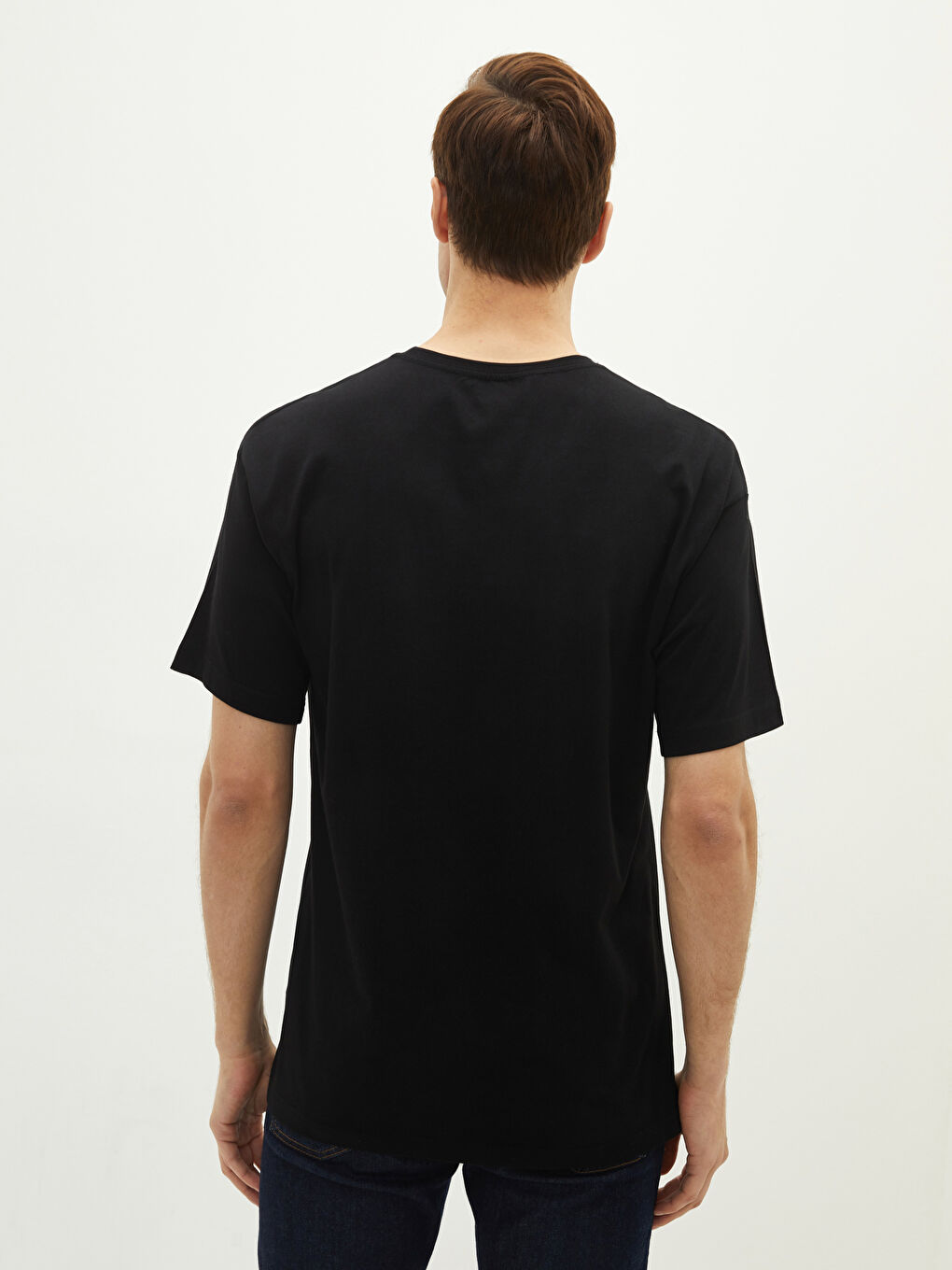LCWAIKIKI Basic T-shirt Basique à Manches Courtes et Col Rond pour Hommes -S1M392Z8-CVL