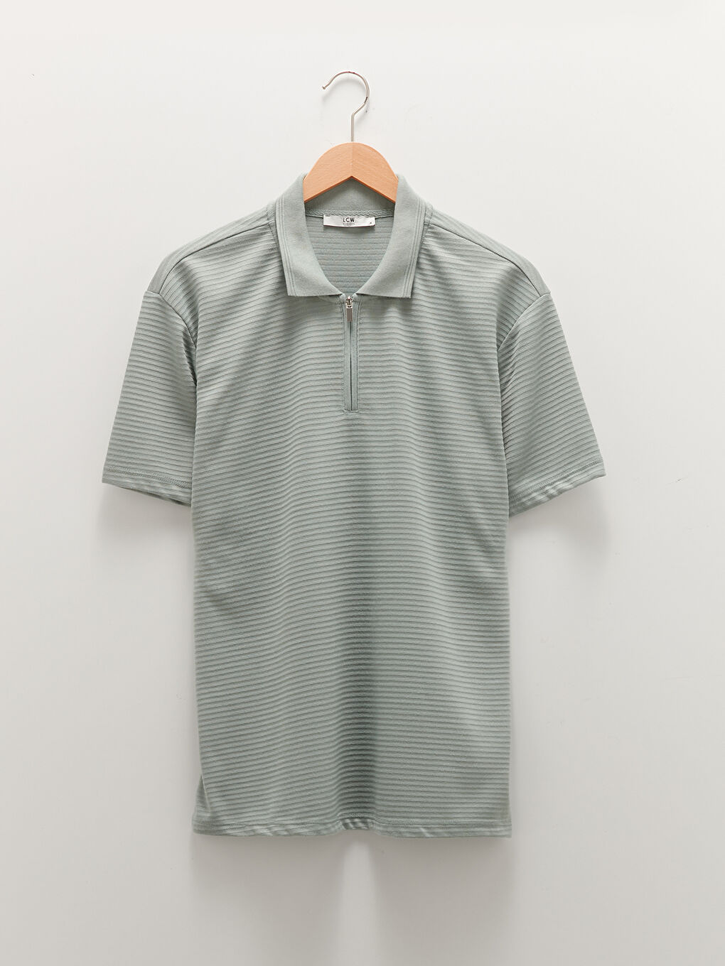 Tricou cu Guler Polo și Mânecă Scurtă pentru Bărbați-5