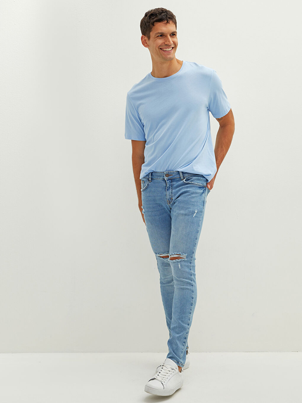 İndigo 760 Skinny Fit Erkek Jean Pantolon-2