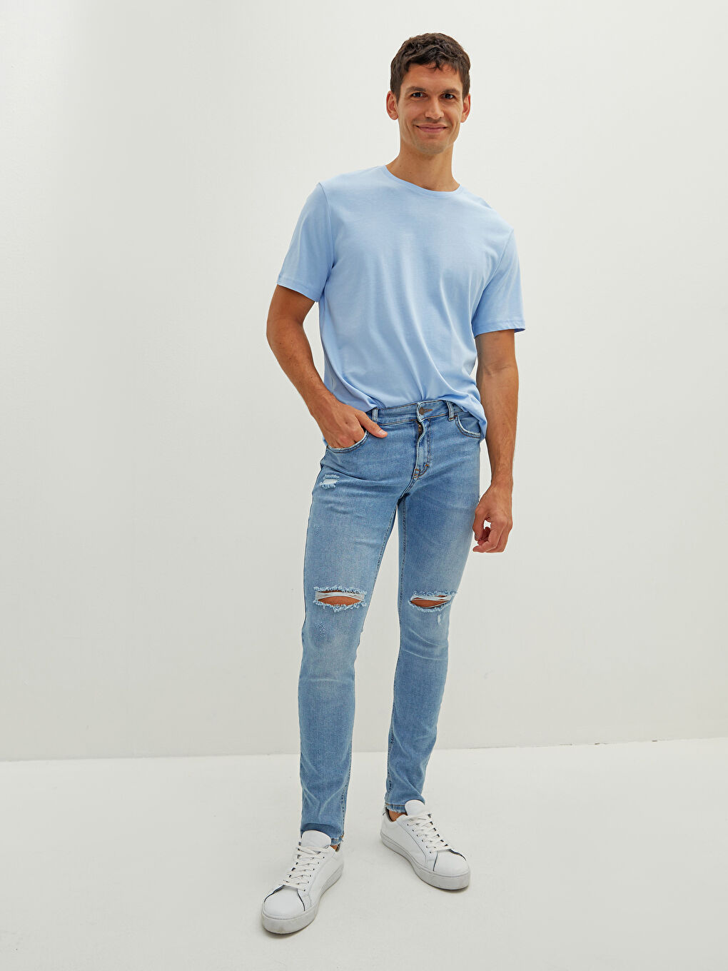 İndigo 760 Skinny Fit Erkek Jean Pantolon-1