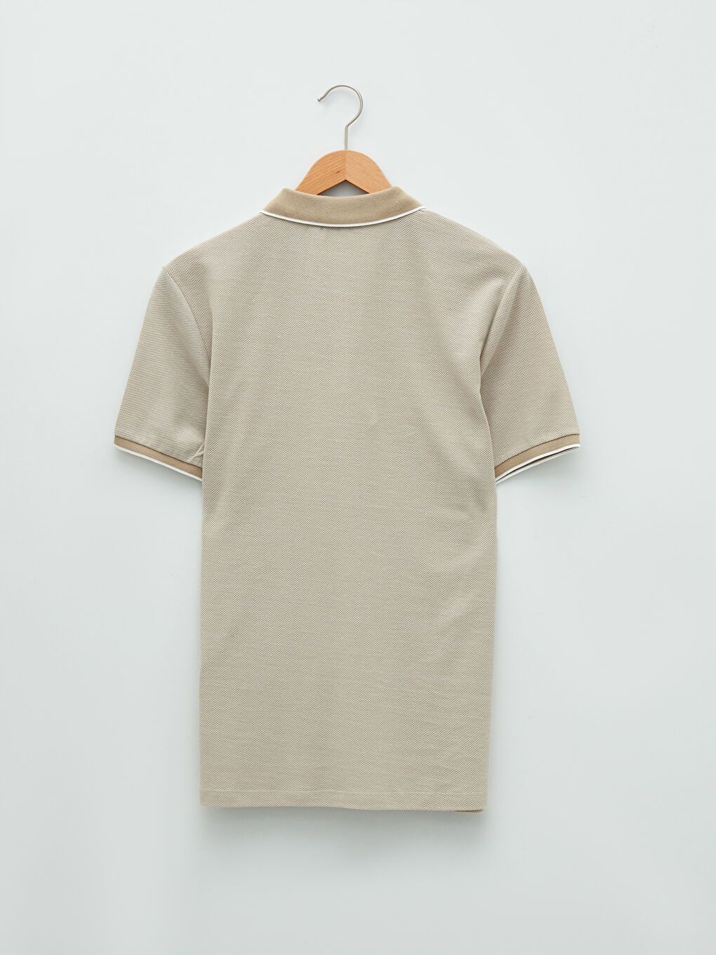 Polo Neck Short Sleeve Men's T-Shirt-6