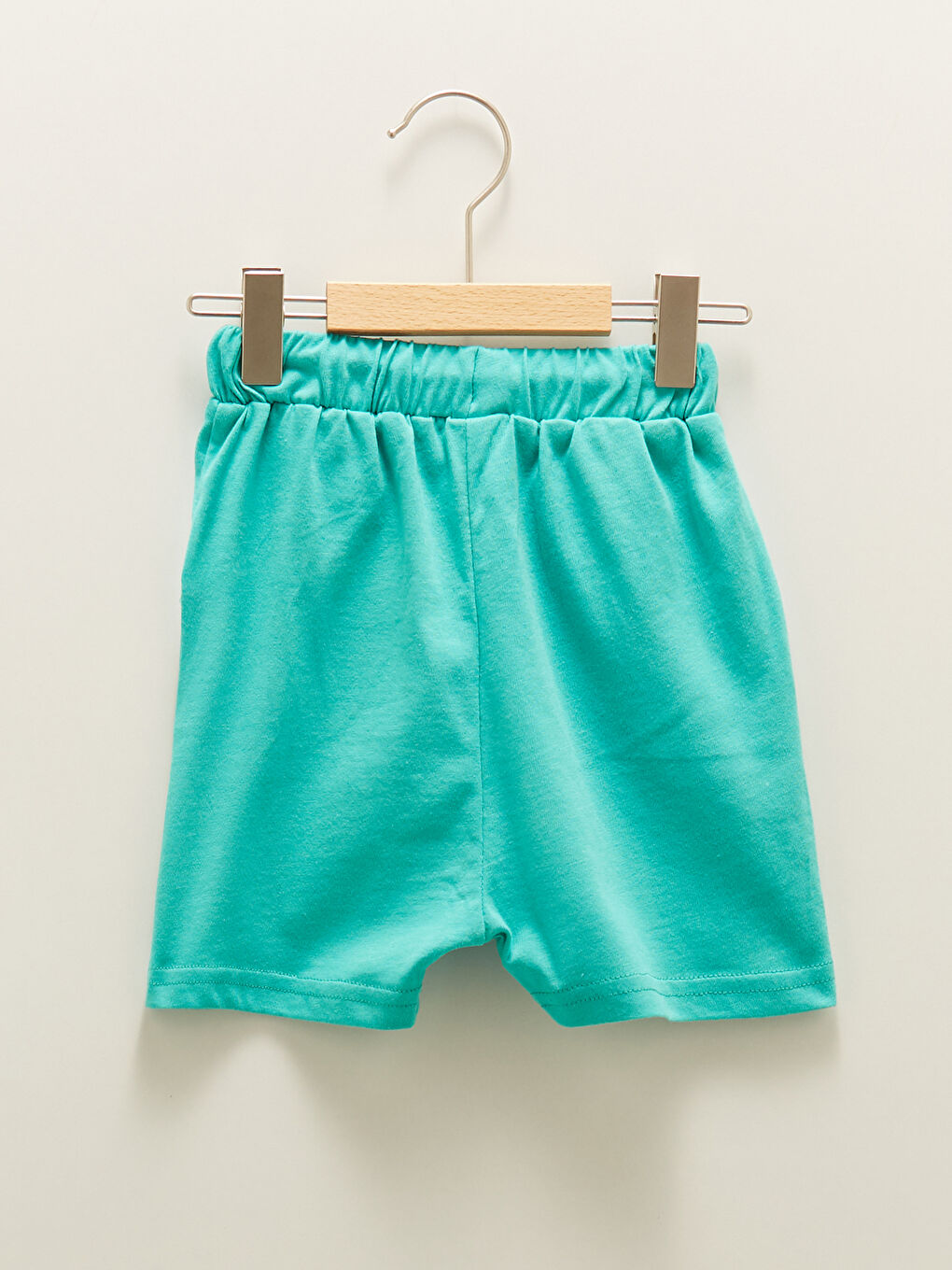 Elasticated Waist Basic Baby Boys' Shorts-1