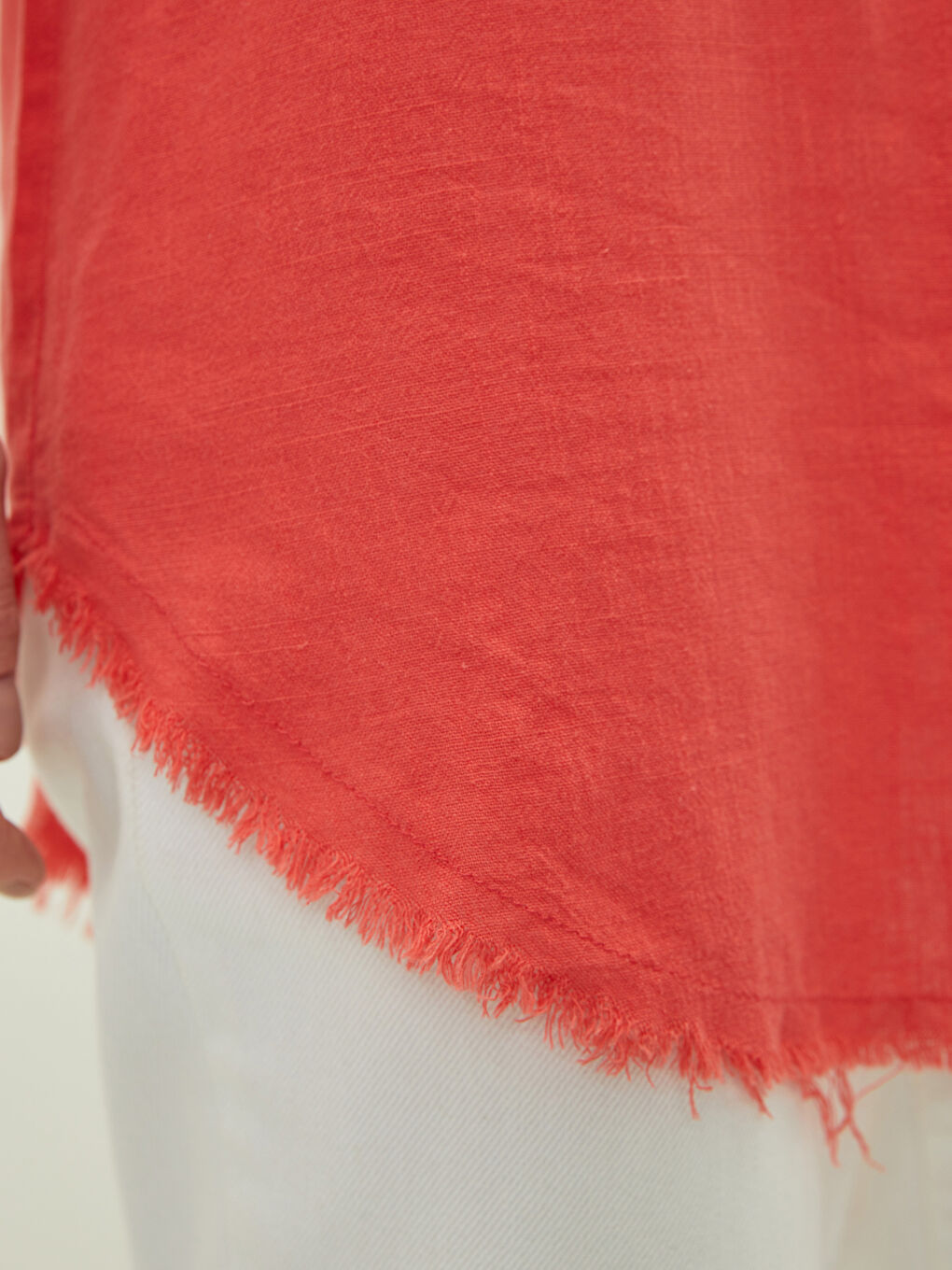 әйелдерге арналған өрнексіз ұзын жең жейде туника-2