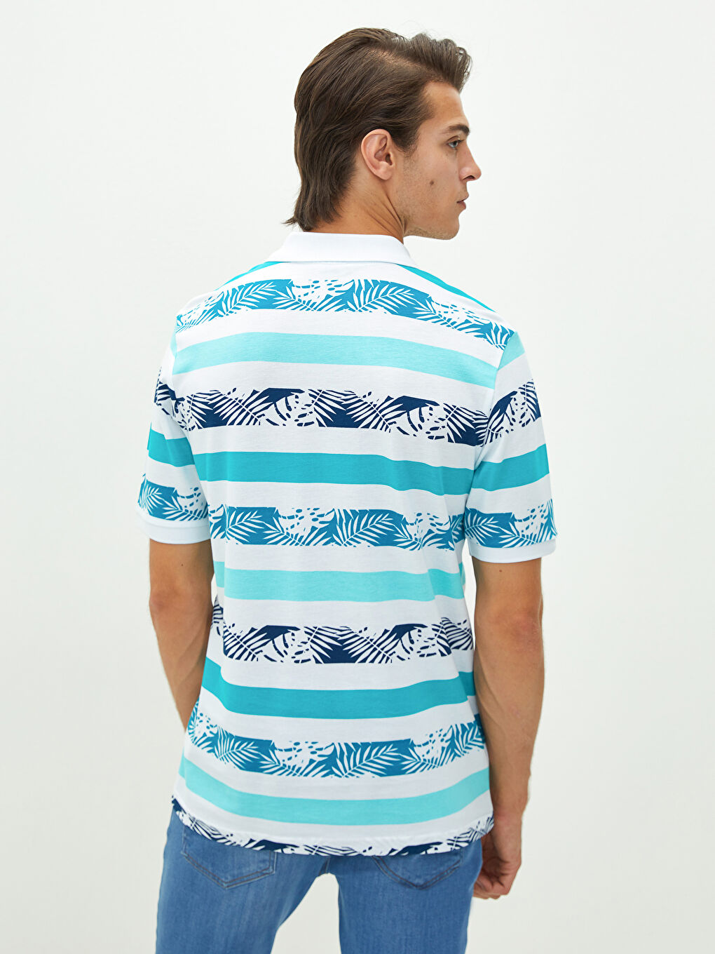 تي شيرت اخضر رجال-4