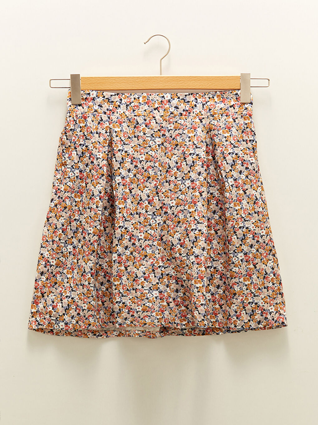 Šorts od viskoze sa cvetnim uzorkom, širokog kroja i elastičnim strukom za žene-6