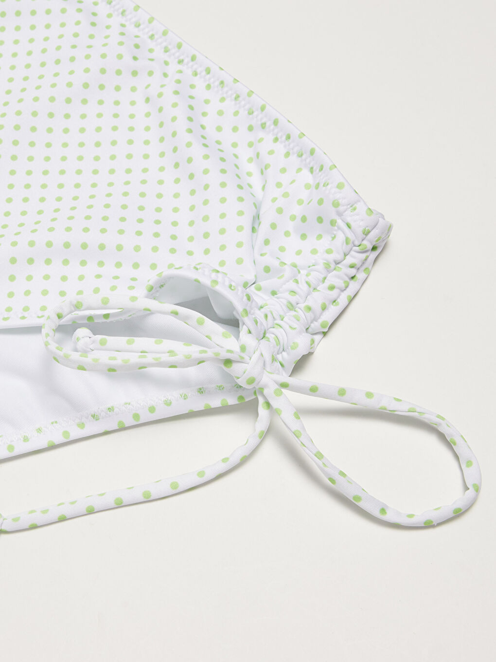 Ekru Puantiyeli Kadın Bikini Alt-2