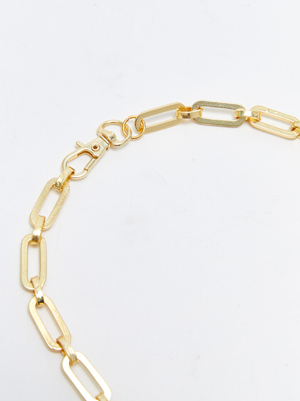 Sarı Kadın Zincir Kolye-2