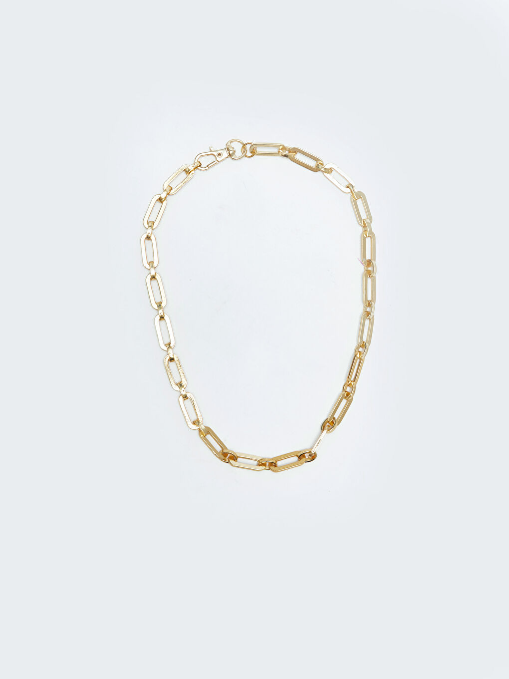 Sarı Kadın Zincir Kolye-1